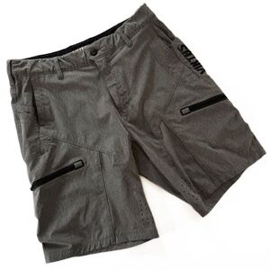 Vitkos Shorts Mens 34 Kadre XP Tactical Carry 4 Way Stretch Gray Zip Pockets